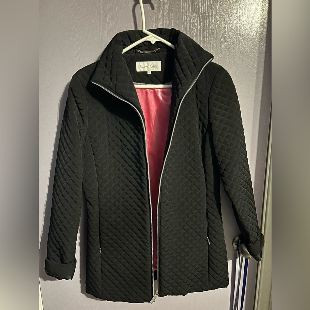 Calvin Klein women’s black coat